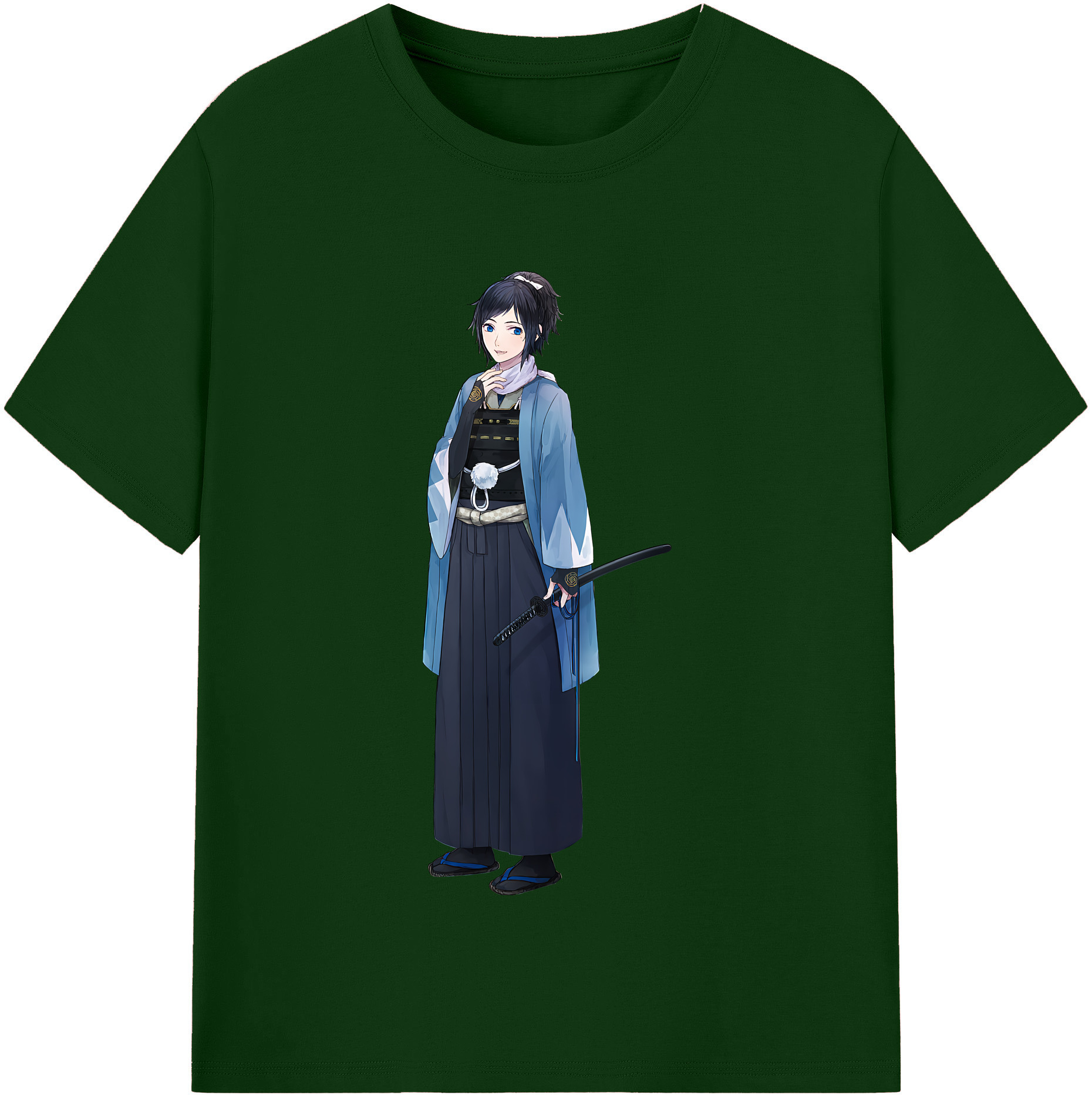 （画像用） 刀剣乱舞 Touken Ranbu 綿100％半袖Tシャツ（フロントプリント）
